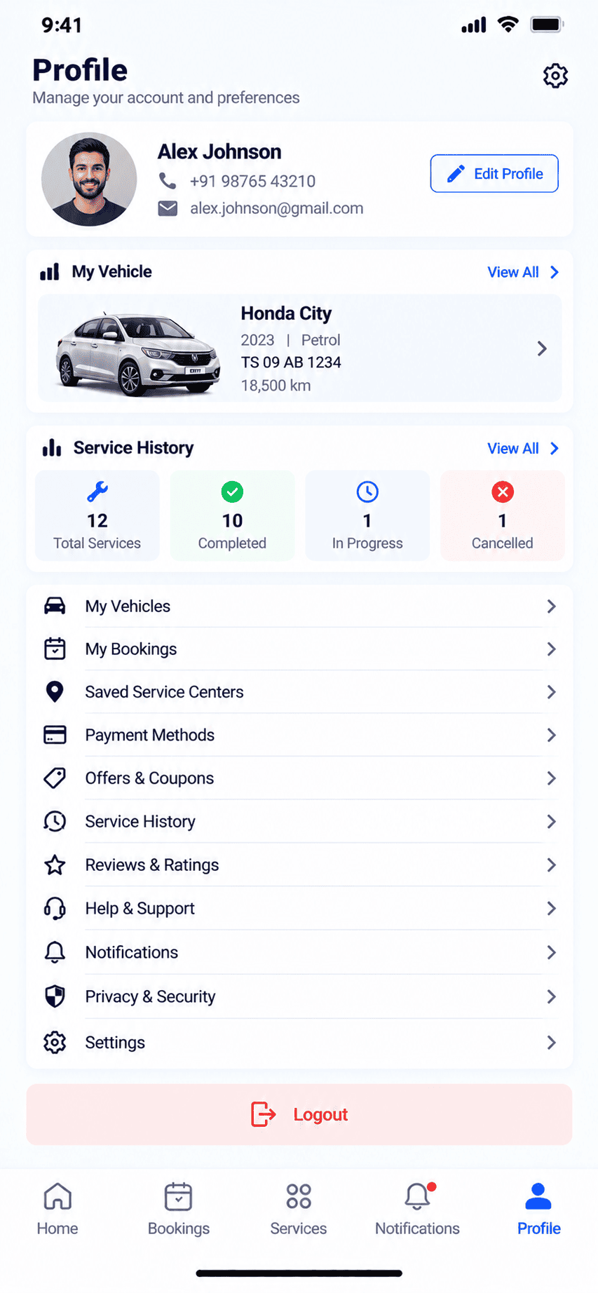 Service Warranty & History Passbook